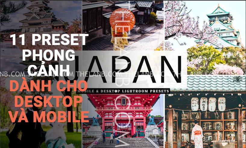 Share Preset Mobile + Desktop] 11 Preset Blend Màu Phong Cảnh Japan Cho  Lightroom và ACR - Thư Viện Tài Nguyên Dành Cho Nhiếp Ảnh Và Thiết Kế