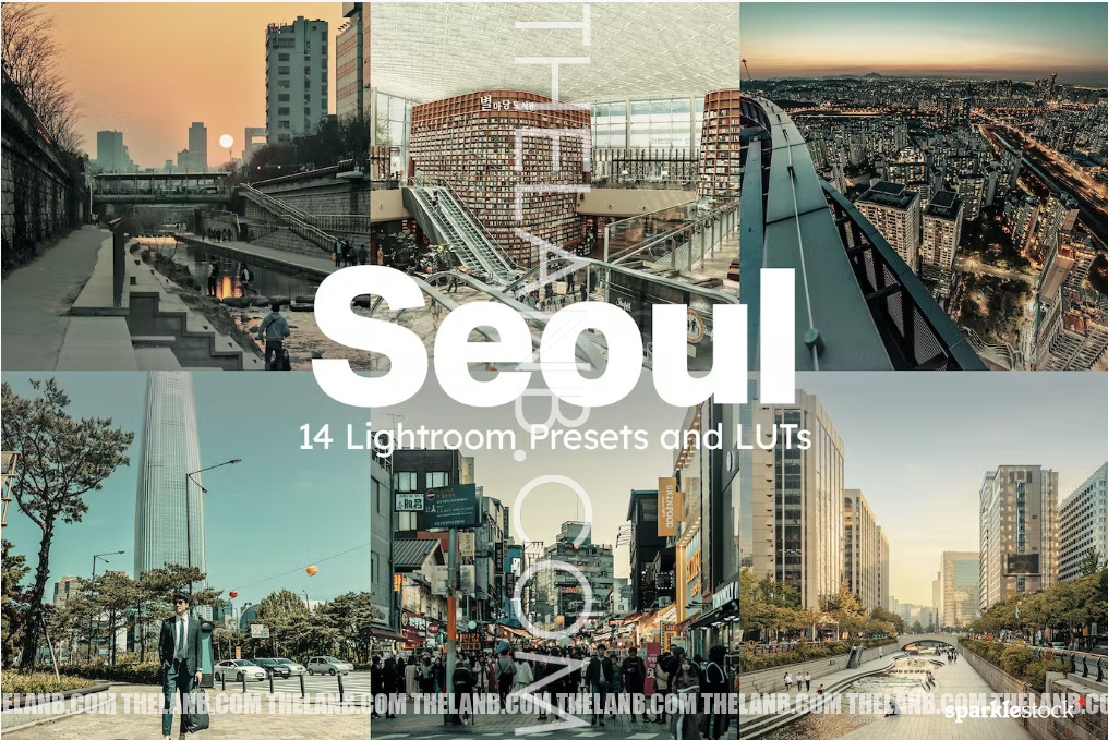 [Share Preset] 14 Tone Màu Ảnh Hiện Đại Lấy Cảm Hứng Từ Seoul Hàn Quốc (XMP/CUBE)