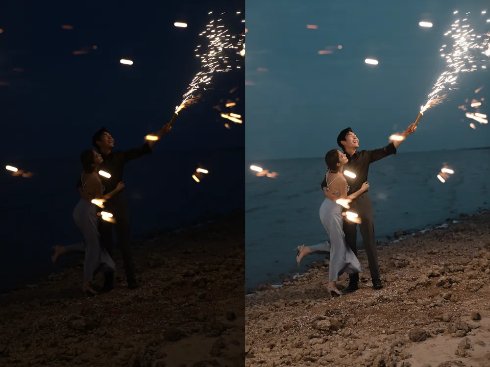 thelanb com 夜景烟花2.ARW 夜景烟花2 web collage