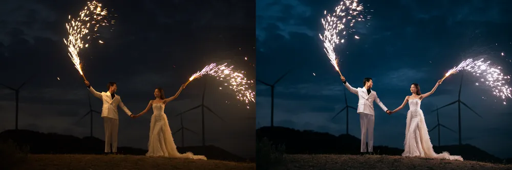 thelanb com 烟花夜景.CR2 烟花夜景 web collage